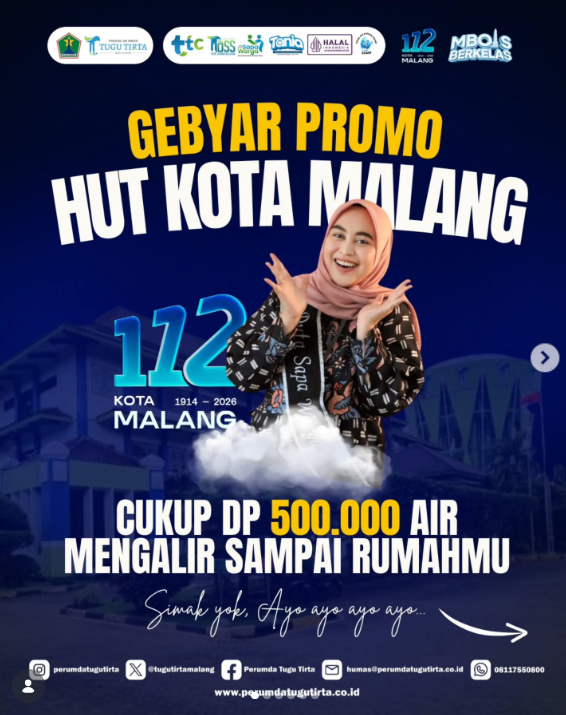 Special Promotional Event in Celebration of the 112th Anniversary of Malang City